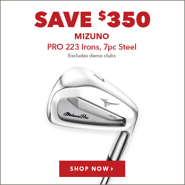 Mizuno Pro Irons, 7Pc Steel - Save $350     